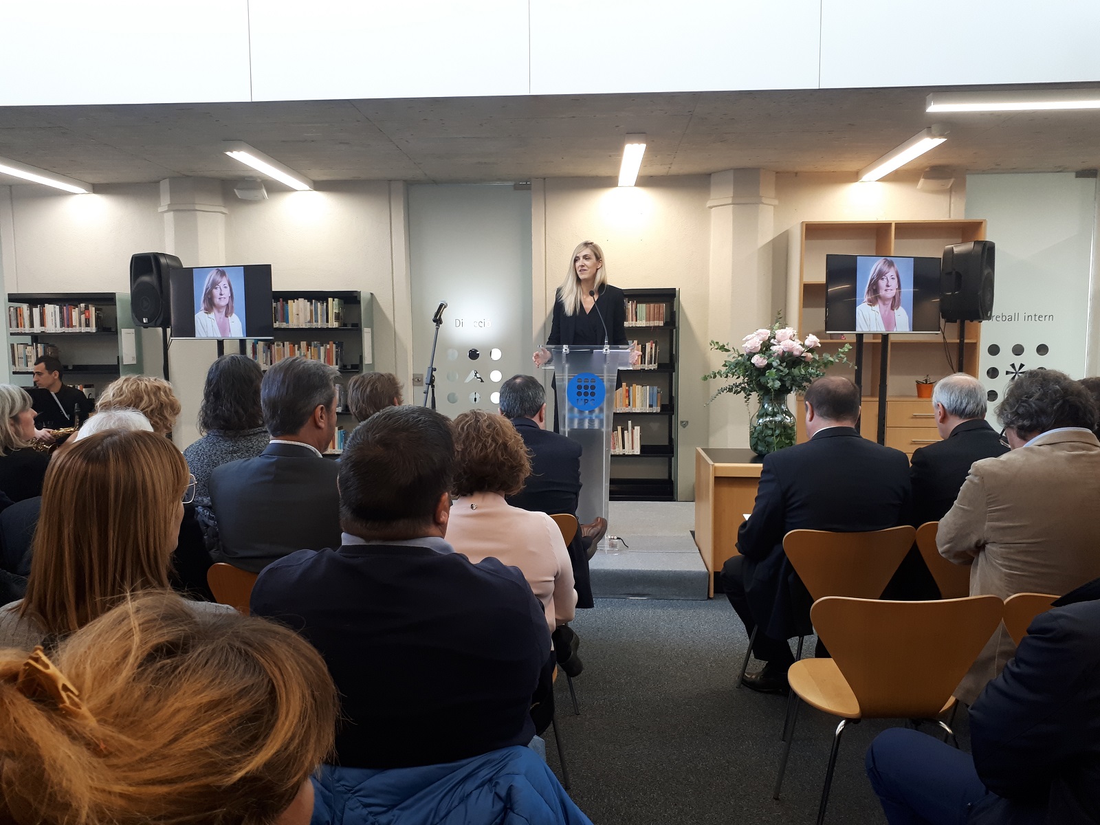 Míriam Santamaría, geogràfa i periodista, conductora de l’acte