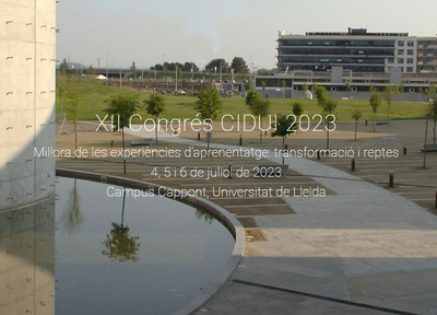 XII Congrés Internacional de Docència Universitària i Innovació (CIDUI 2023)