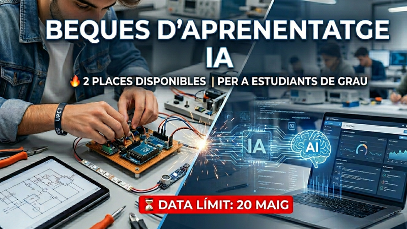 Convocatòria Beques d'aprenentage