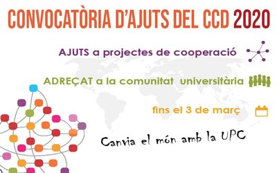 Convocatòria d'Ajuts del CCD