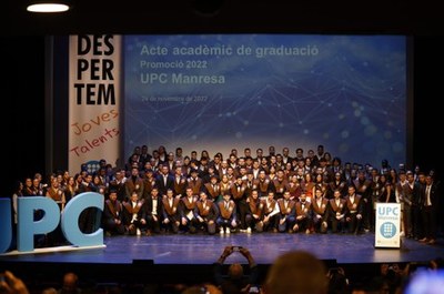 El 23 de novembre tindrà lloc l’acte acadèmic de graduació de la promoció 2023 de la UPC Manresa