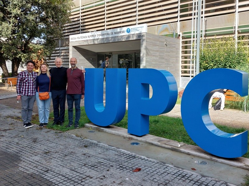 El professor Stefan Zaichenko visita la UPC Manresa i ofereix una xerrada sobre diagnòstic tècnic
