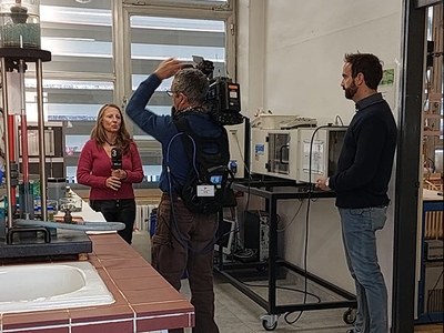 El projecte BIOMETCRI es presenta en directe a Els Matins de TV3