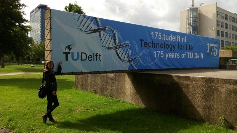 Estada breu de Lledó Prades a la Delft University of Technology (Països Baixos)