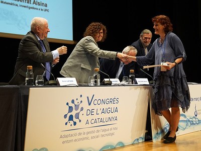 La professora de l’EPSEM Montserrat Alsina guanya el Premi de l’Aigua 2023