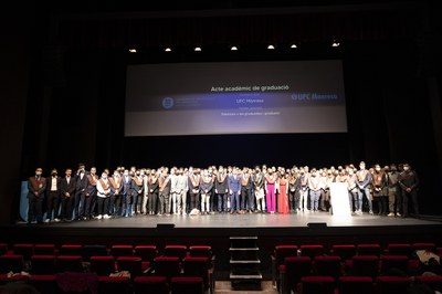 La UPC Manresa celebra l'acte de graduació de la promoció 2021 juntament amb el teixit industrial i institucional de la Catalunya Central