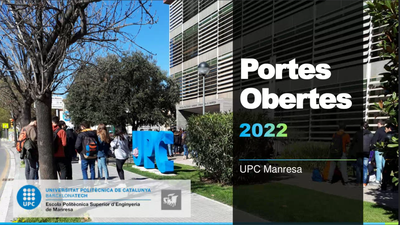 La UPC Manresa fa la primera jornada de portes obertes virtual del curs