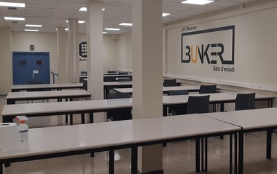 La UPC Manresa ha reformat la seva sala d’estudis, que torna a estar oberta