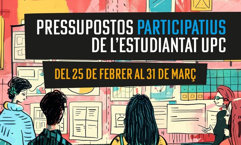 L’estudiantat de la UPC pot proposar i votar projectes de millora en els campus i s’hi destinaran 103.000 euros