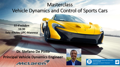 Masterclass "Vehicle Dynamics and Control of Sports Cars"