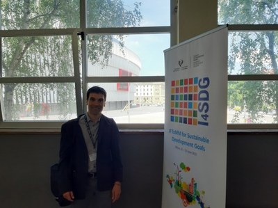 Pau Català, professor i investigador del Departament d'Enginyeria Mecànica i de la UPC Manresa, participa a la I4SDG2023