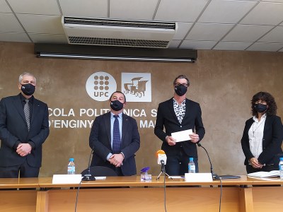 Pere Palà pren possessió del càrrec de director de la UPC Manresa