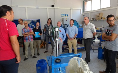 Representants de la National University of Science and Technology de Moscou visiten la UPC de Manresa