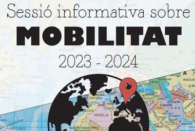 Sessió informativa de mobilitat curs 2023/24