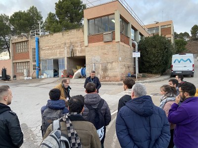 Visita a Aigües de Manresa