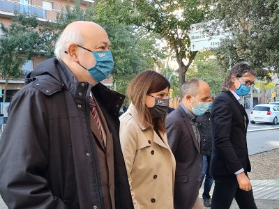 Visita de la consellera Gemma Geis als campus de Manresa i Diagonal-Besòs de la UPC