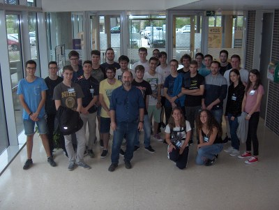 Visita d'estudiants al Centre Tecnològic de Manresa