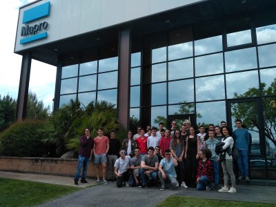 Visita estudiants a les empreses Aircatglobal i Mapro