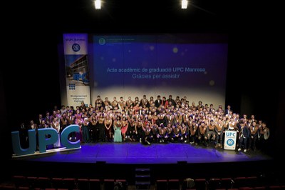 UPC Manresa celebrates the graduation ceremony of the class of 2023