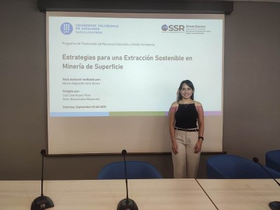 Defensa tesis doctoral de Maria Alejandra Vera Burau