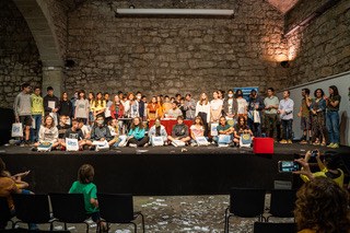 Clausura mágica del 7deMates con unas 200 personas en el Museo de la Técnica de Manresa