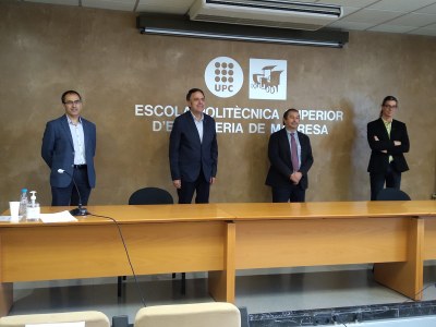 El Ayuntamiento de Manresa y la UPC firman un acuerdo de colaboración para los próximos años