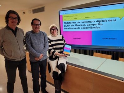 El Ayuntamiento y las universidades manresanas presentan Manresa Ciudad Ágora, una plataforma digital de contenidos culturales y científicos generados en la ciudad