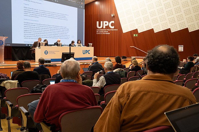 El Claustro Universitario aprueba el proyecto de Estatutos de la UPC