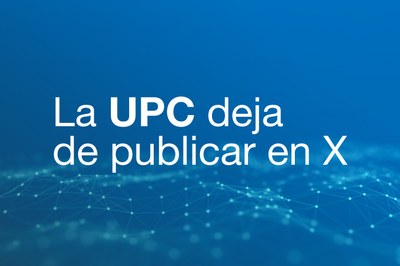 La UPC deja de publicar en la red social X