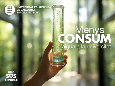 La UPC trabaja para reducir el consumo de agua un 25% como medida para hacer frente a la sequía