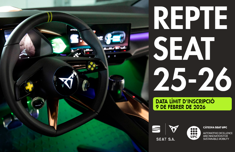 Reto SEAT-UPC DT2026: imagina el interior del vehículo autónomo del futuro